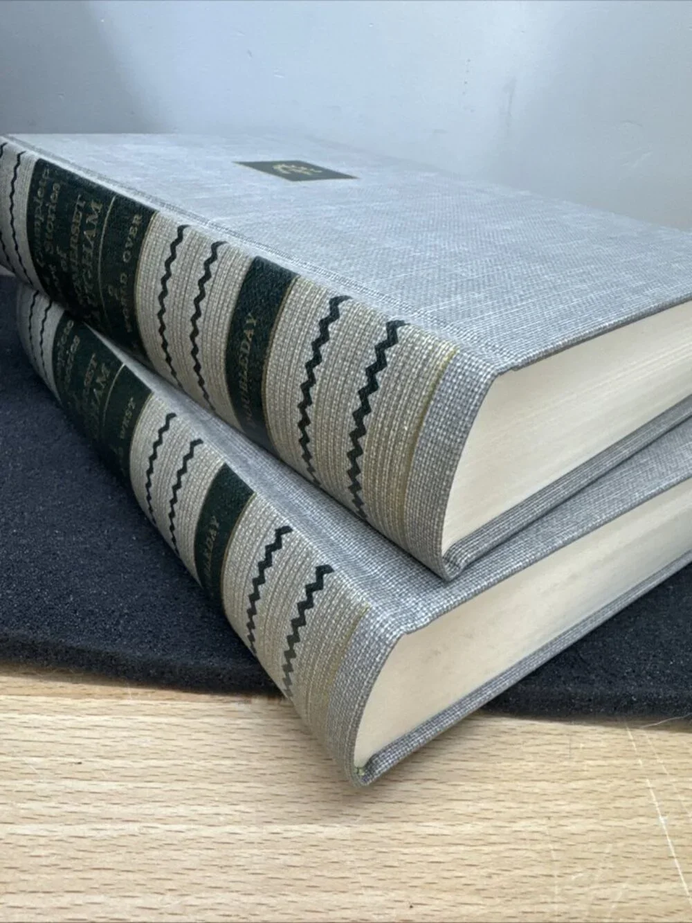 Short Stories Of W. Somerset Maugham 2-Volume Hardcover Set Doubleday Slipcase